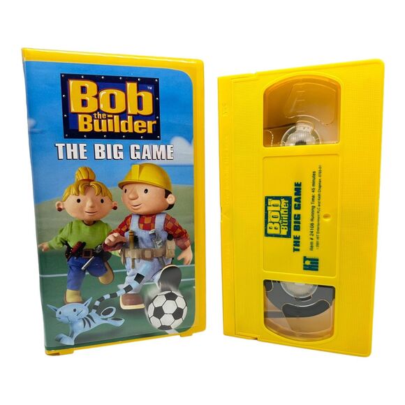 Bob the Builder - The Big Game - VHS - Clamshell Case - Picture 1 of 3